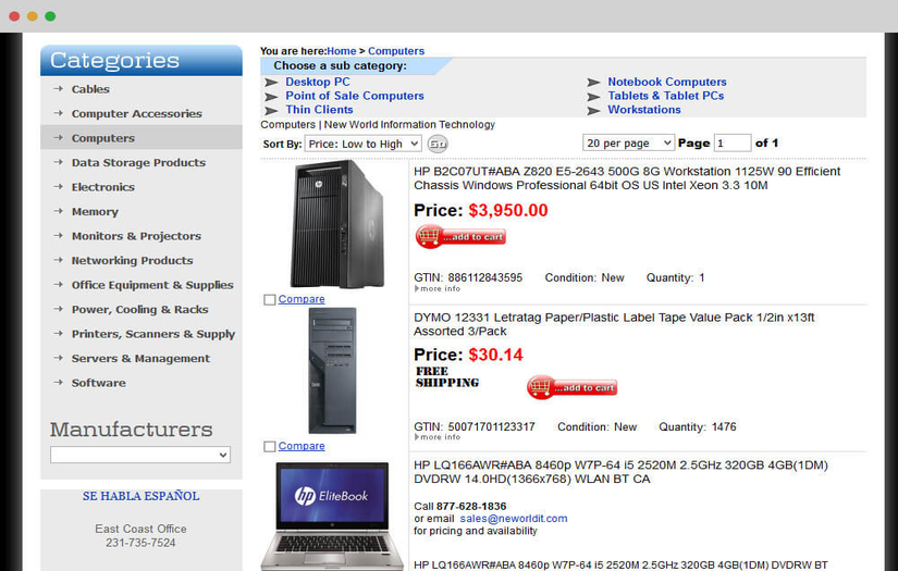 New World IT - Website Design & Development screenshot 3